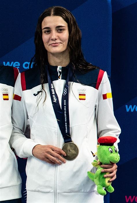 Diver Ana Carvajal San Miguel (Spain) at LEN 2022